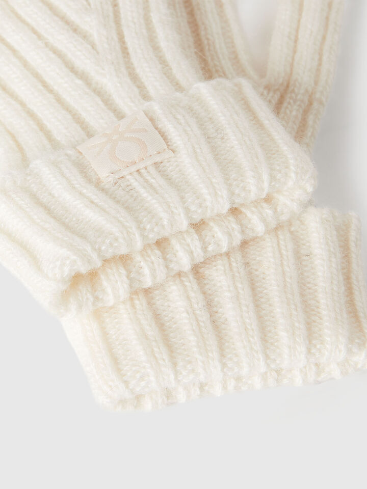 KNITTED GLOVES Junior Boy image number 3
